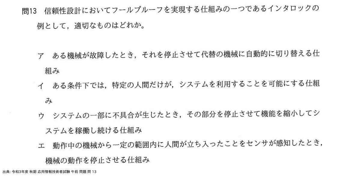 問. 13 設問画像
