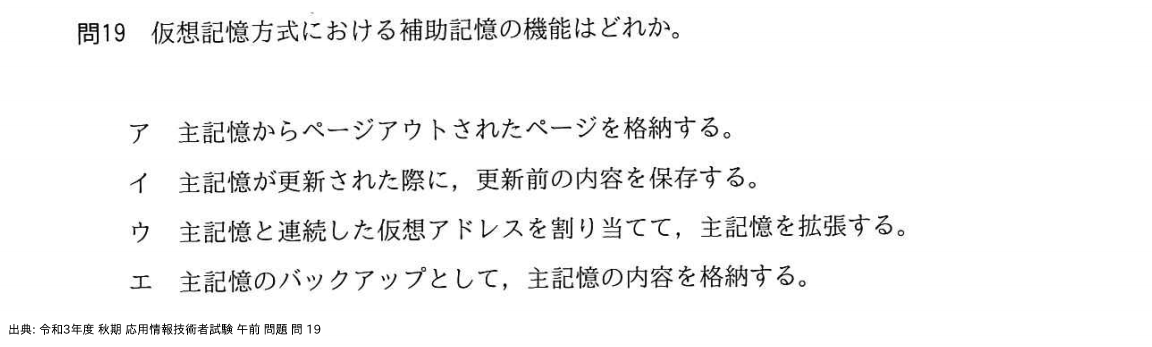 問. 19 設問画像