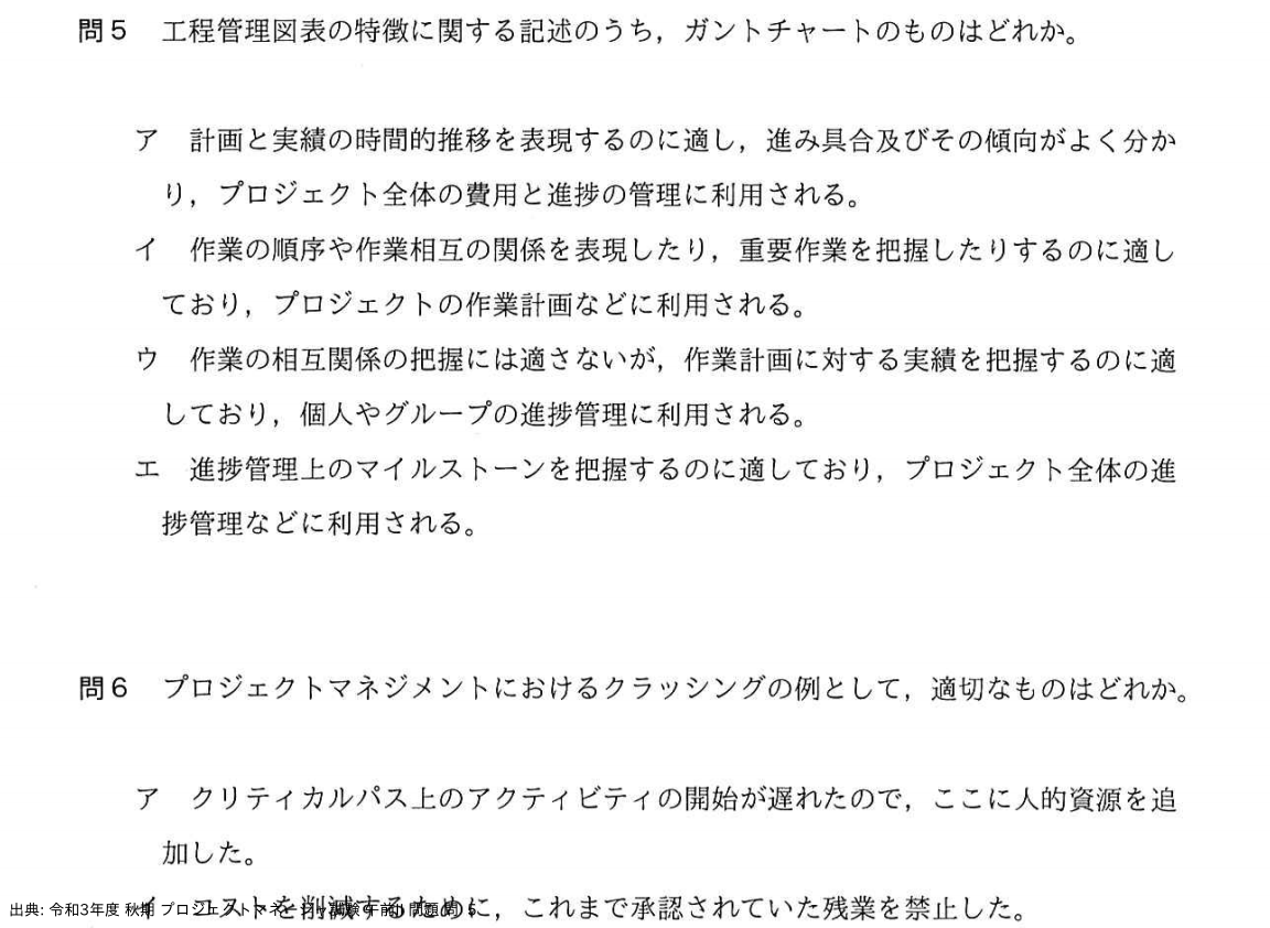 問. 5 設問画像