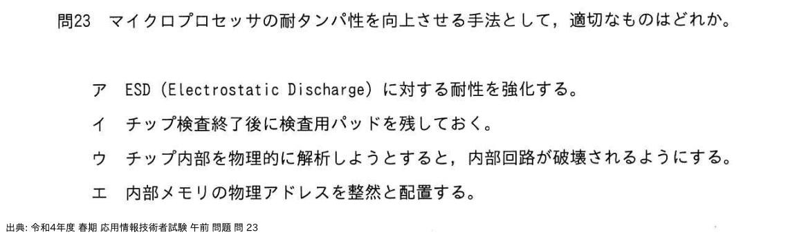 問. 23 設問画像