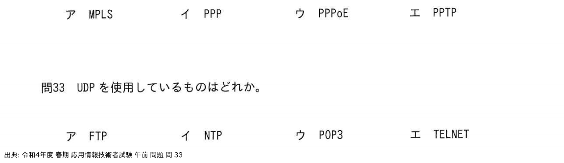 問. 33 設問画像