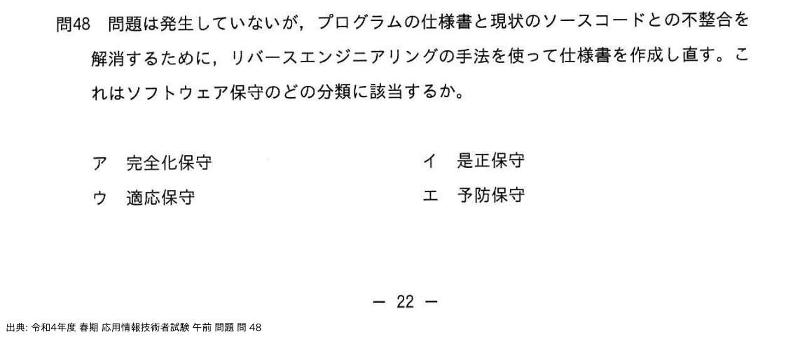 問. 48 設問画像