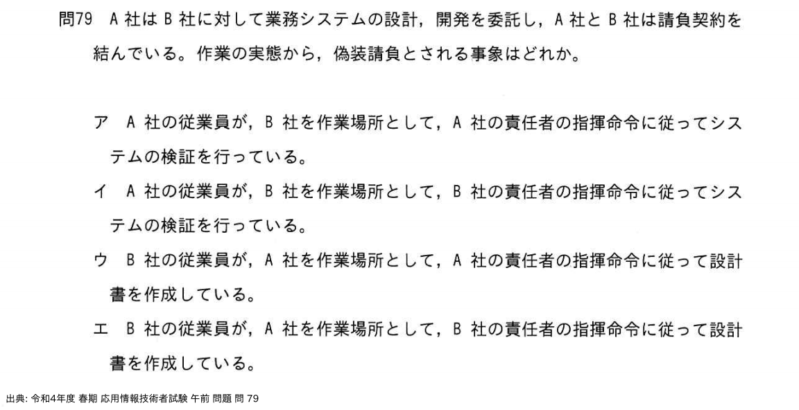 問. 79 設問画像