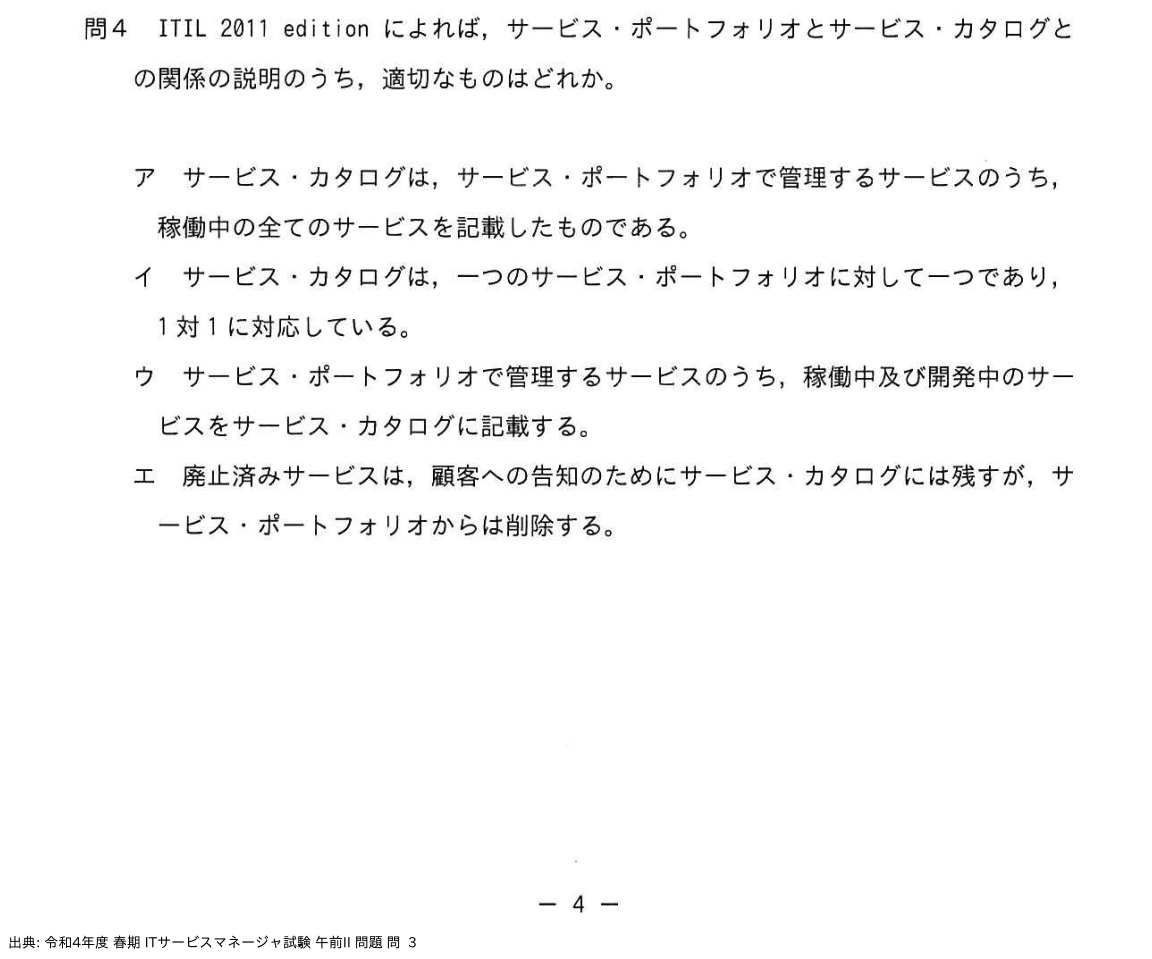 問. 3 設問画像