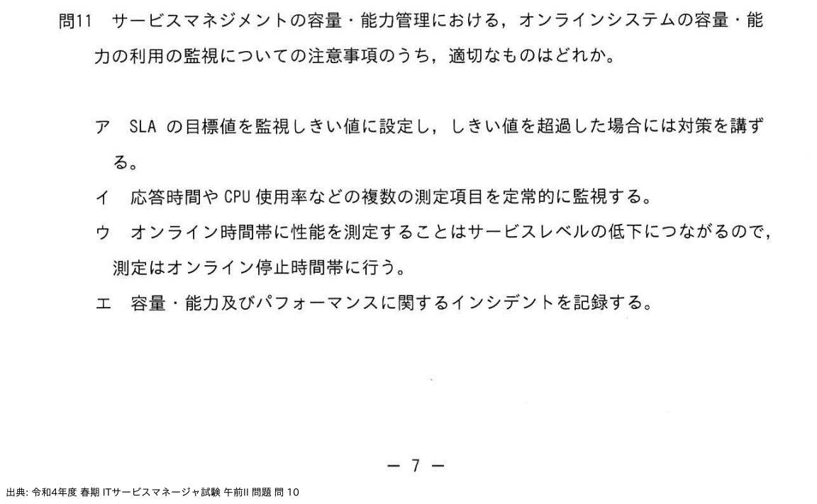問. 10 設問画像