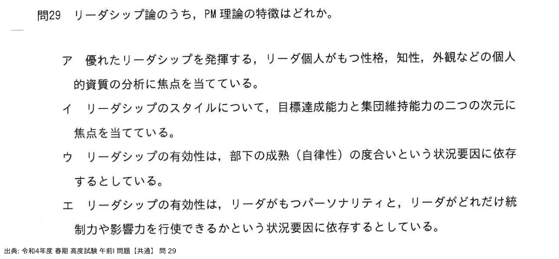 問. 29 設問画像