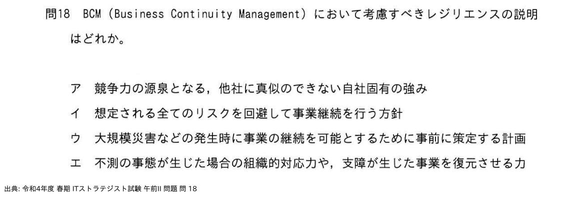 問. 18 設問画像
