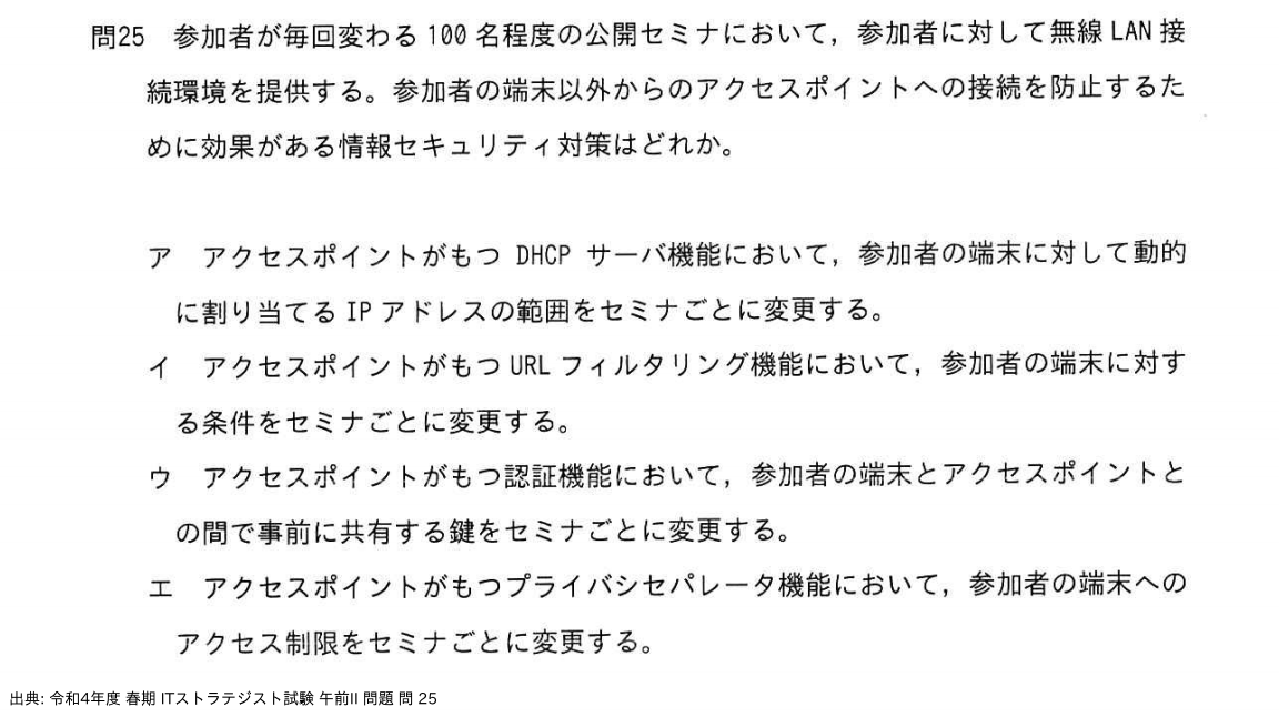 問. 25 設問画像