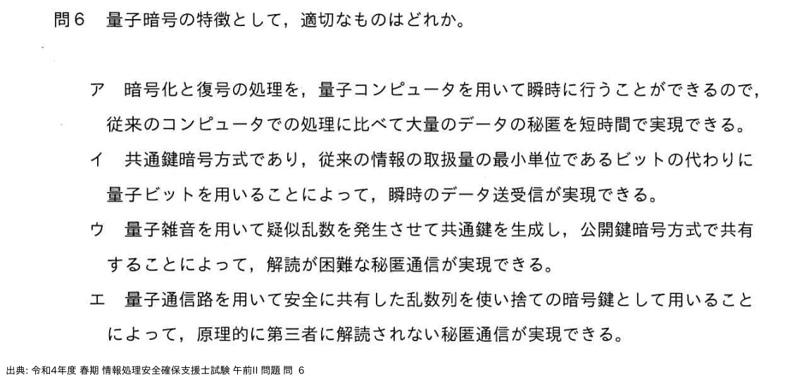 問. 6 設問画像