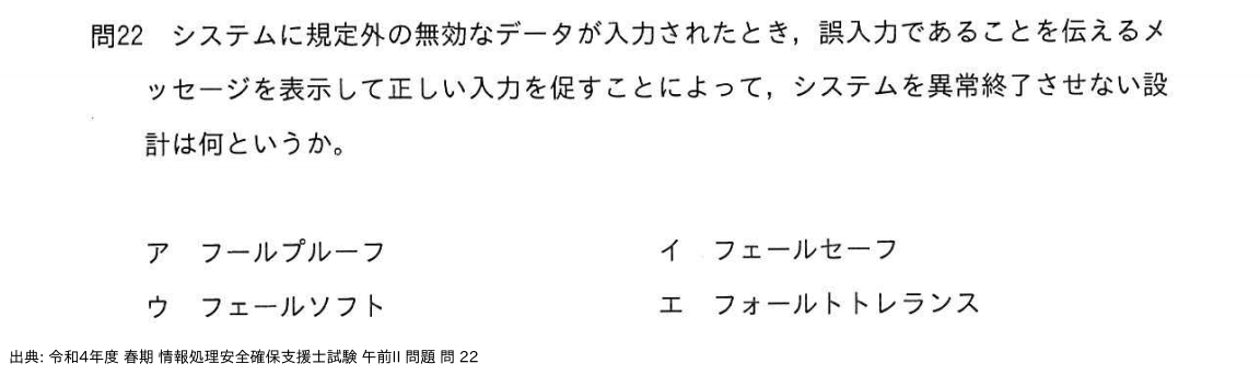 問. 22 設問画像